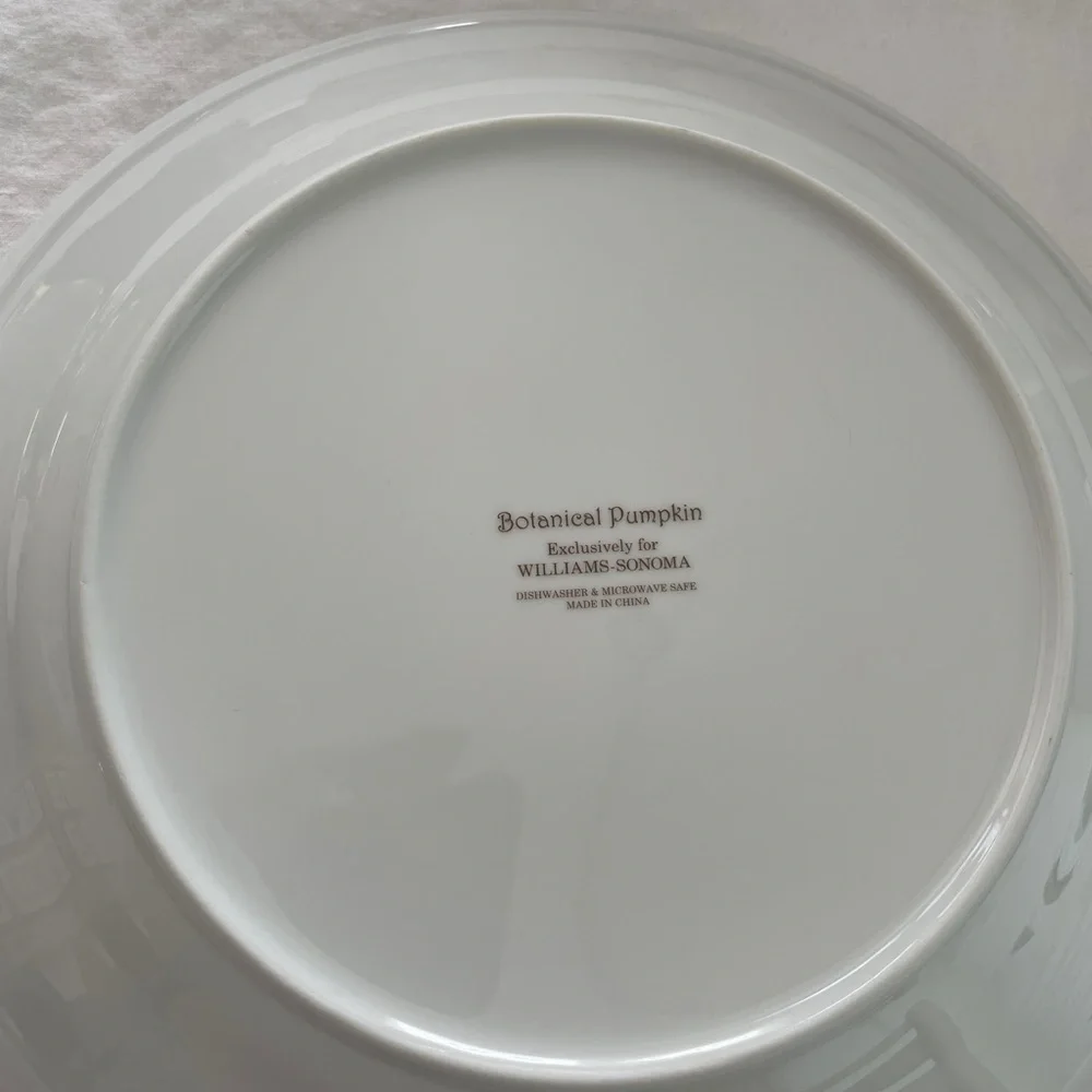 Williams Sonoma multicolored heirloom